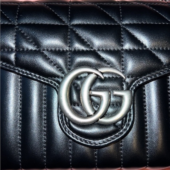 GG Marmont mini bag/ wallet on chain - Picture 7 of 9